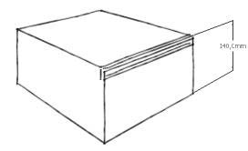 Draglåda till rostfri bänk