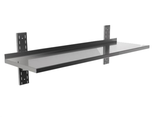 Gastrotech rostfri hylla, 300mm djup