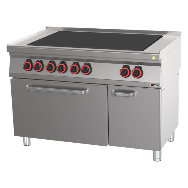 RM Gastro Redfox 700 - SPLT 70/120-21 E Restaurangspis med 6 Plattor m