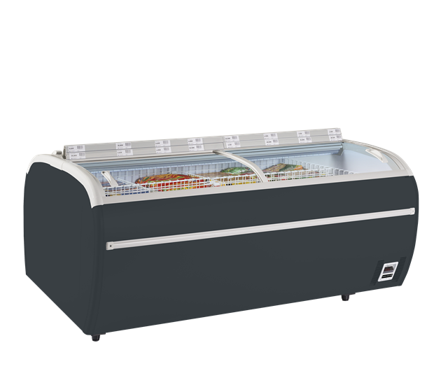 Antracit frysbox stormarknad TWIN 220A-F