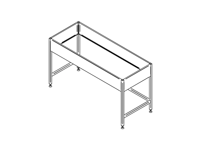 Stativ till Drop-in (för 4 GN-kantiner)