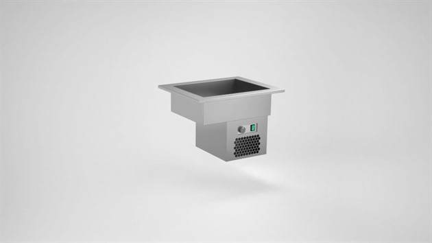 Drop in kylbrunn för 2 GN-kantiner