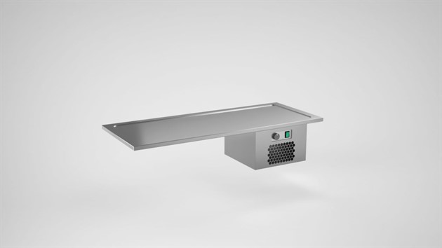 Drop in kylplatta för 4 GN-kantiner