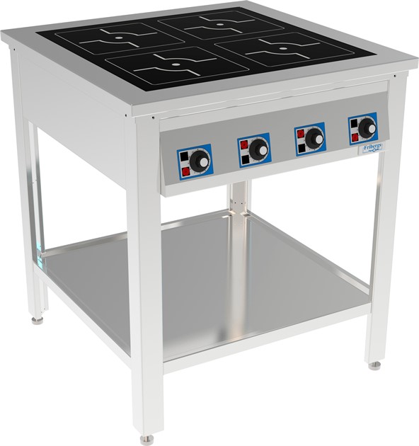 Fribergs Induktionsspis 4 plattor 14kW FSI4090