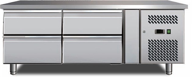 Grillkylbänk 4 draglådor