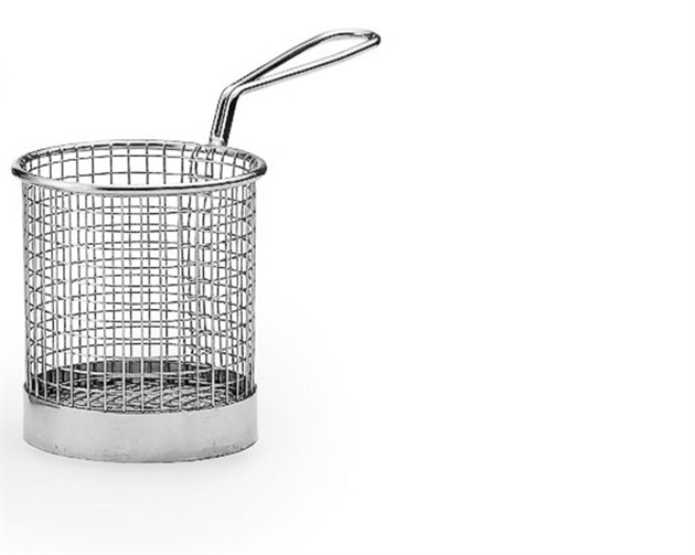 Mini frityrkorg i rostfritt