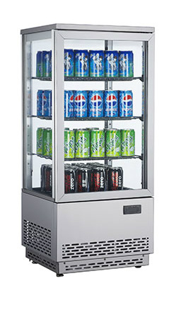 Exponeringskyl 78-liter rostfritt