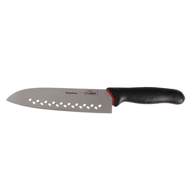 Santoku kniv, 19 cm, perforerad, Primeline