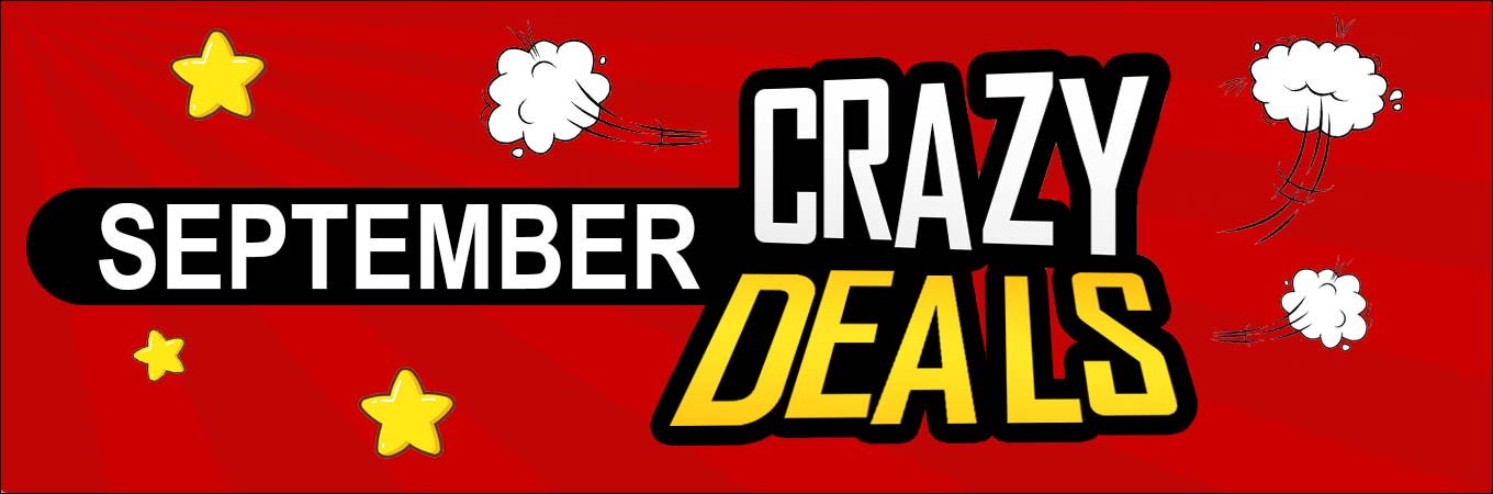 Crazy deals i september!